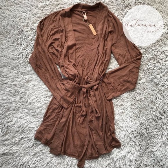 SKIMS Other - Skims Sleep Knit Robe in Jasper